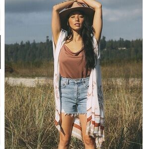 Mauve Cowl Neck Cami